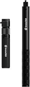 Insta360 QNA3932414414866JS Bullet Time Bundle Selfie Stick Tripod