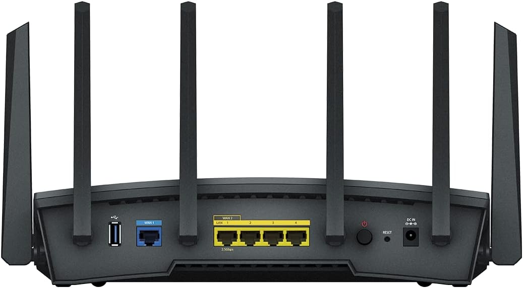 Synology RT6600ax Tri-Band WiFi 6 Router 2.5Gbps