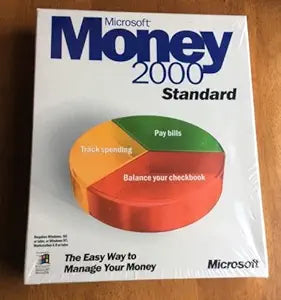 Microsoft Money 2000 Standard Personal Finance Software