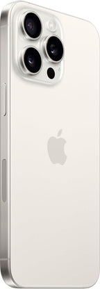 Apple iPhone 15 Pro Max 256GB White Titanium T-Mobile Renewed