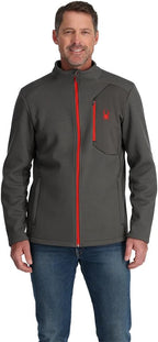 Spyder Bandit Hybrid Men's Full Zip Mid Layer Jacket
