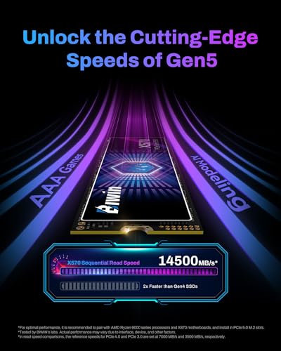 BIWIN Black Opal X570 Gen5 NVMe Internal SSD — main product image