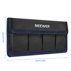 Neewer 10090750 DSLR Battery Bag Holder (Blue)