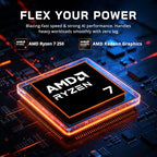 Lenovo IdeaCentre Tower 8 AMD Ryzen 7 Desktop PC (Renewed)