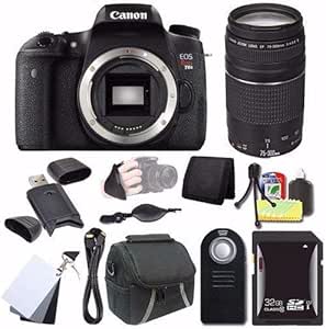Canon 0020C001-16 EOS Rebel T6s DSLR Camera Bundle