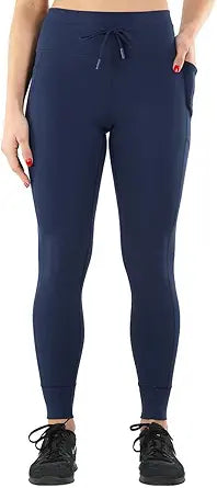 Spyder Performance High Rise Drawstring Leggings with Pockets — main product image