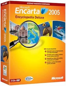 Microsoft Encarta Deluxe 2005 Encyclopedia (Old Version) — main product image