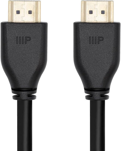 Monoprice 142675 8K Ultra High Speed HDMI 2.1 Cable 10ft