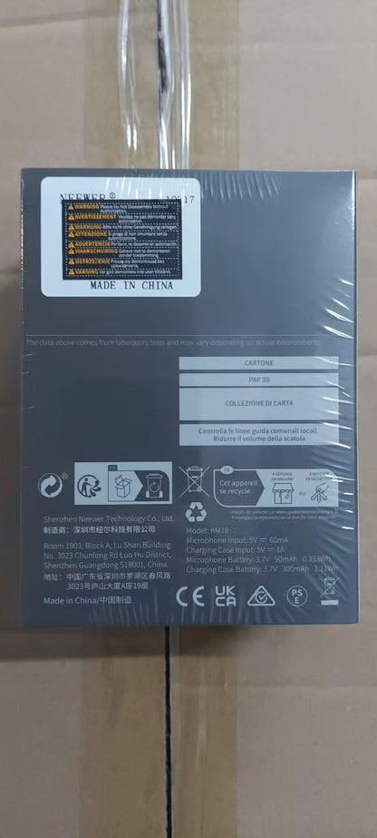 Neewer KM18 Wireless Lavalier Microphone System USB C