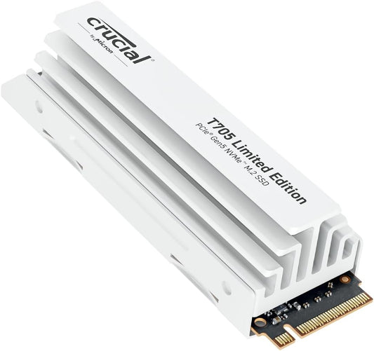 Crucial CT2000T705SSD5A 2TB Gen5 NVMe SSD White