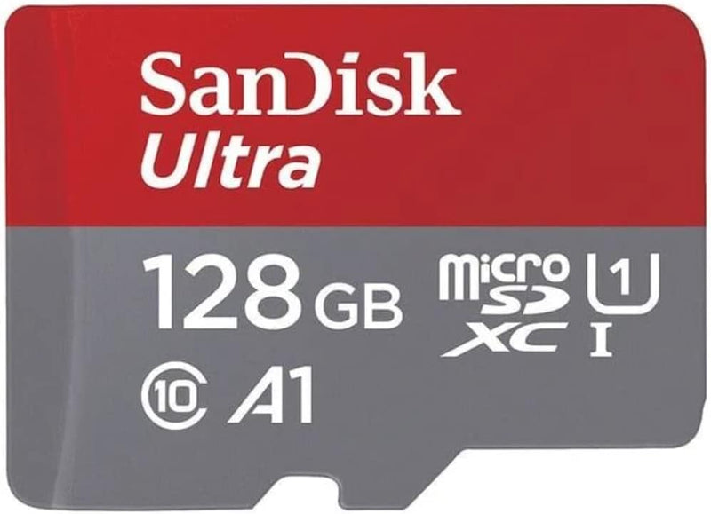 SanDisk SDSQUAB-128G Ultra 128GB microSDXC UHS-I Memory Card — main product image