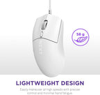 NZXT MS-001NW-04 Lift 2 Ergo Lightweight Gaming Mouse