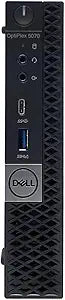 Dell 5070 Micro MFF i5 Desktop NVMe SSD Renewed
