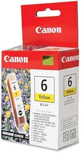 Canon 4708A003 BCI-6 Yellow Ink Cartridge