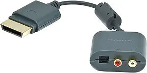 Monoprice 107526 RCA/Toslink Audio Adapter for Xbox 360
