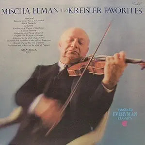 Vanguard Plays Kreisler Favorites Mischa Elman Vinyl LP — main product image