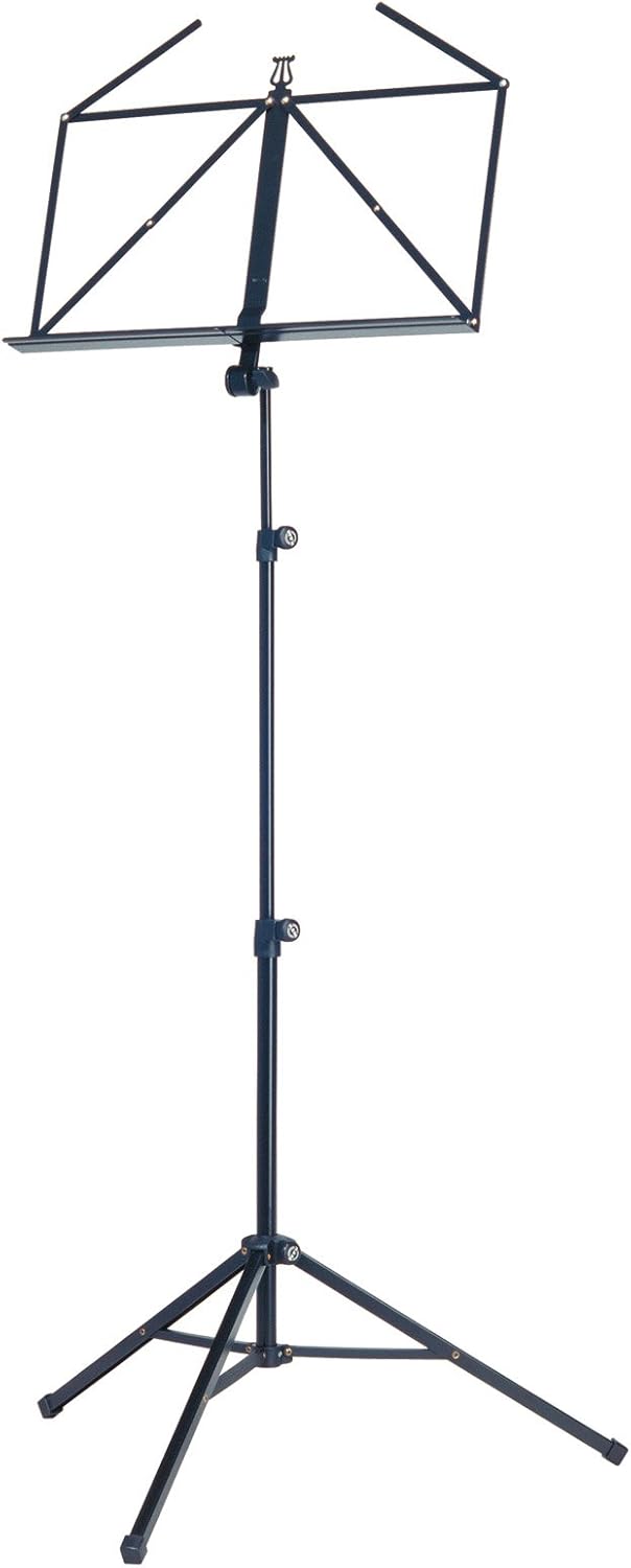 K&M 10065 Heavy Duty Music Stand Black — main product image