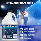 AGPTEK Water-Based Haze Fluid, 1-Gallon 4-Pack