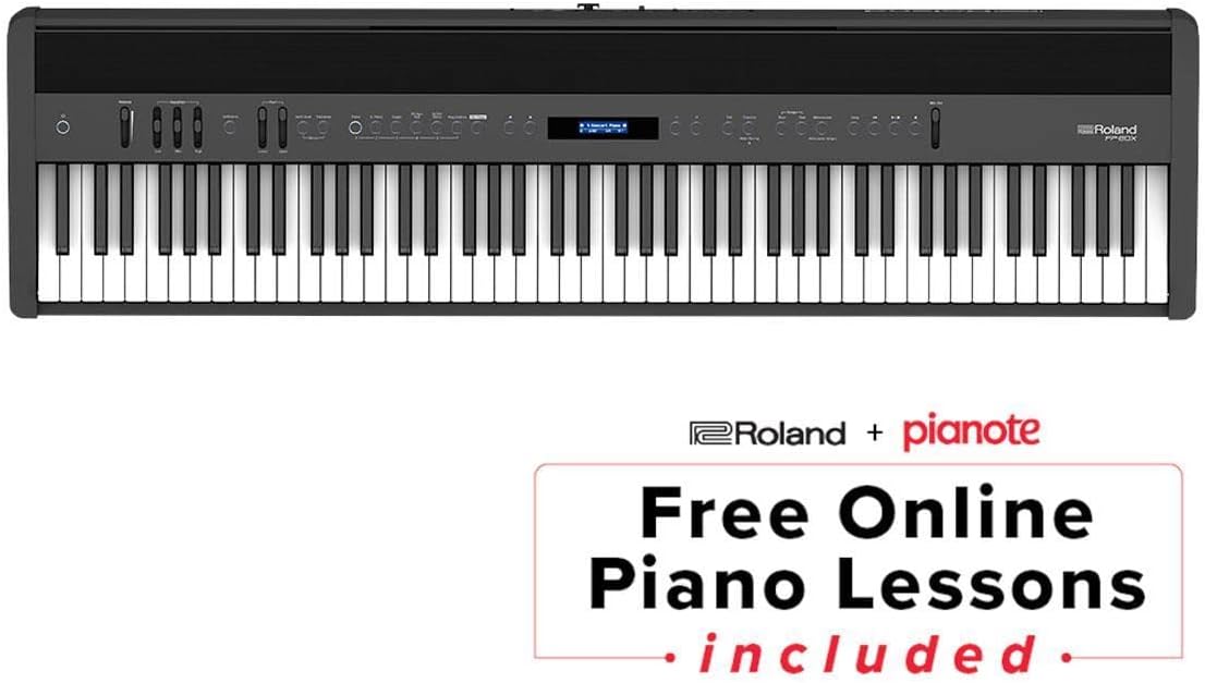Roland FP-60X-BK Digital Piano SuperNATURAL PHA-4 Keyboard