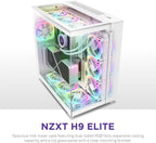 NZXT CM-H91EW-01 H9 Elite White Dual-Chamber ATX Case