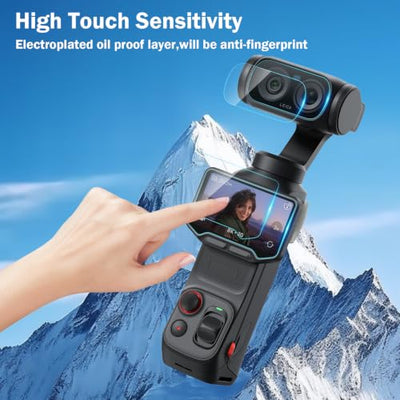 Secpeak Tempered Glass Screen & Lens Protector for Insta360 Luna Ultra