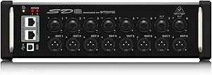 Behringer SD8 Digital Stage Box Midas Preamps