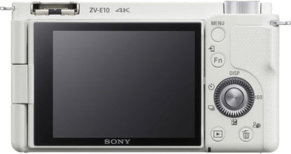 Sony ILCZV-E10L/W ZV-E10 16-50mm Vlogging Camera