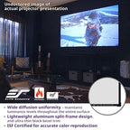 Elite Screens AR165H2-AUHD AcousticPro UHD Projector Screen