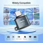 HAUXGOGO USB-C MicroSD Card Reader