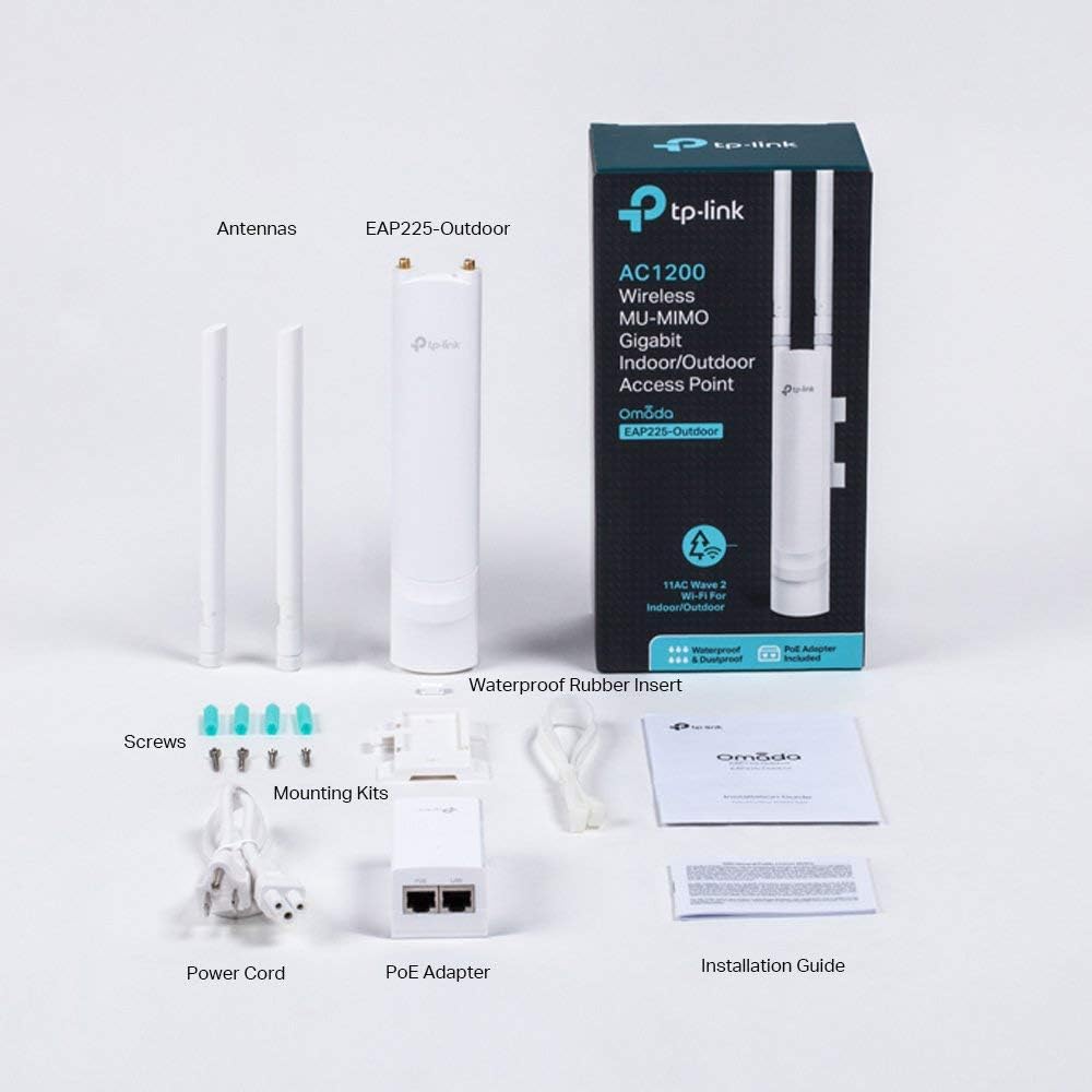 TP-Link AC1200 Outdoor MU-MIMO Access Point (Renewed)