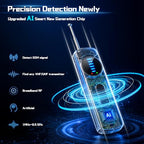 Kiangvest 7-in-1 AI Hidden Camera Detector and Anti-Spy Finder