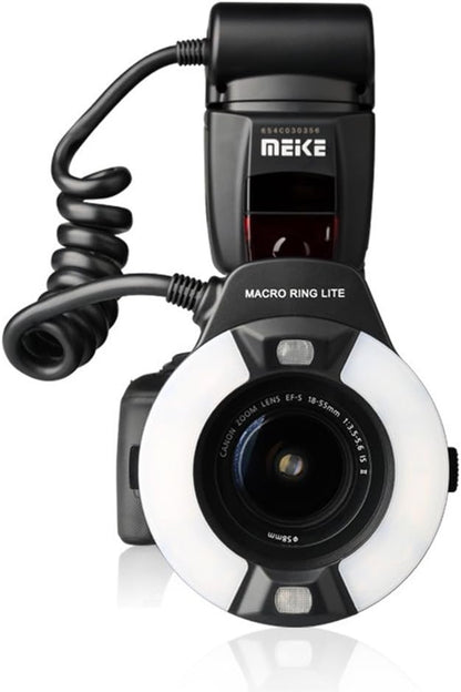 Meike MK-14EXT LED Macro Ring Flash Canon DSLR Kit