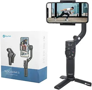 FeiyuTech US-VLOGPOCKET2 3-Axis Smartphone Gimbal Stabilizer — main product image