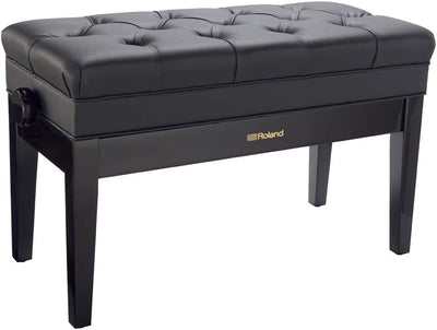 Roland RPB-D500PE-US Piano Bench with Storage - Polished Ebony