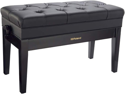 Roland RPB-D500PE-US Piano Bench with Storage - Polished Ebony