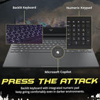 HP Victus 15 RTX 4050 15.6-Inch 144Hz Gaming Laptop