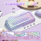 YUNZII C75 Wireless 75% Gasket Mechanical Keyboard