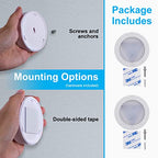GE 45994 Wireless LED Puck Lights 6-Pack White