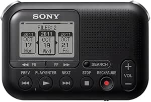 Sony ICDLX30B.CED ICDLX30 IC Voice Recorder