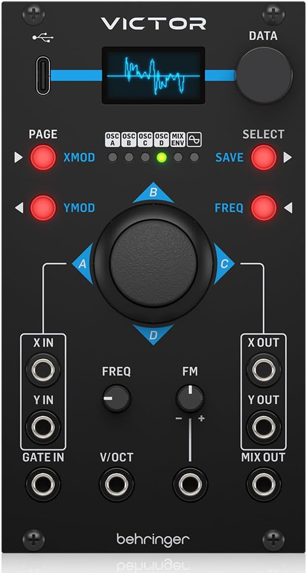 Behringer VICTOR 0720-ADA86-000 Quad Morphing Eurorack Oscillator