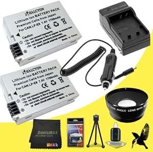 Canon LP-E8 Wide Angle Telephoto Lens Bundle