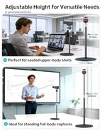 Etour Webcam Stand and Weighted Desktop Microphone Stand Bundle