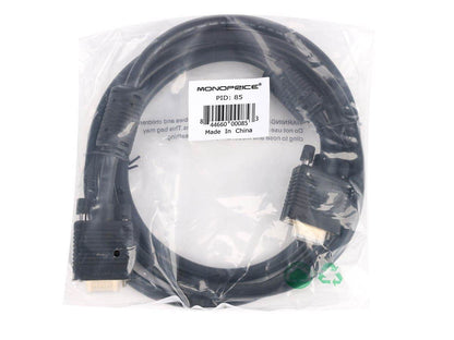 Monoprice 100085 6ft SVGA Monitor Cable Gold Plated