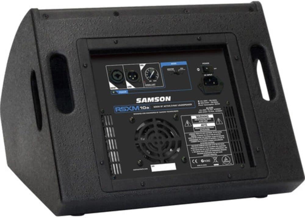 Samson RSXM10A 800W Active Stage Monitor Bundle