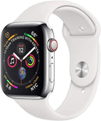 Apple Watch Series 4: (GPS + Cellular, 40mm) Stainless Steel (Renewed)