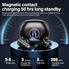 Fhumsh A10 Wireless Bluetooth 5.3 Earbuds with LED Display