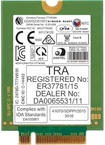 HP N8T16AA#ABA LT4120 Wireless Cellular Modem M.2 Card