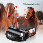 CENGNIAN 1080P Video Camera Camcorder with Rotating Screen