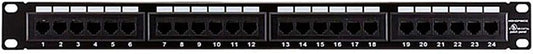 Monoprice CAT5e Patch Panel 568A/B Compatible