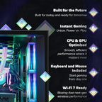 HYPER CYBER Quantum Ryzen 9 9950X3D RX 9060 XT Gaming Desktop